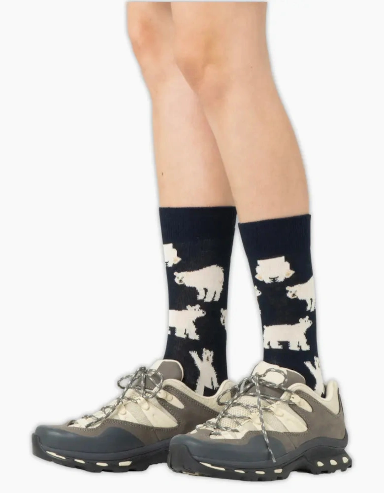 Bear Sock, Navy