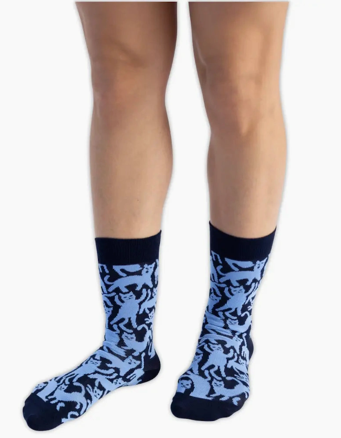 Cat Sock, Navy