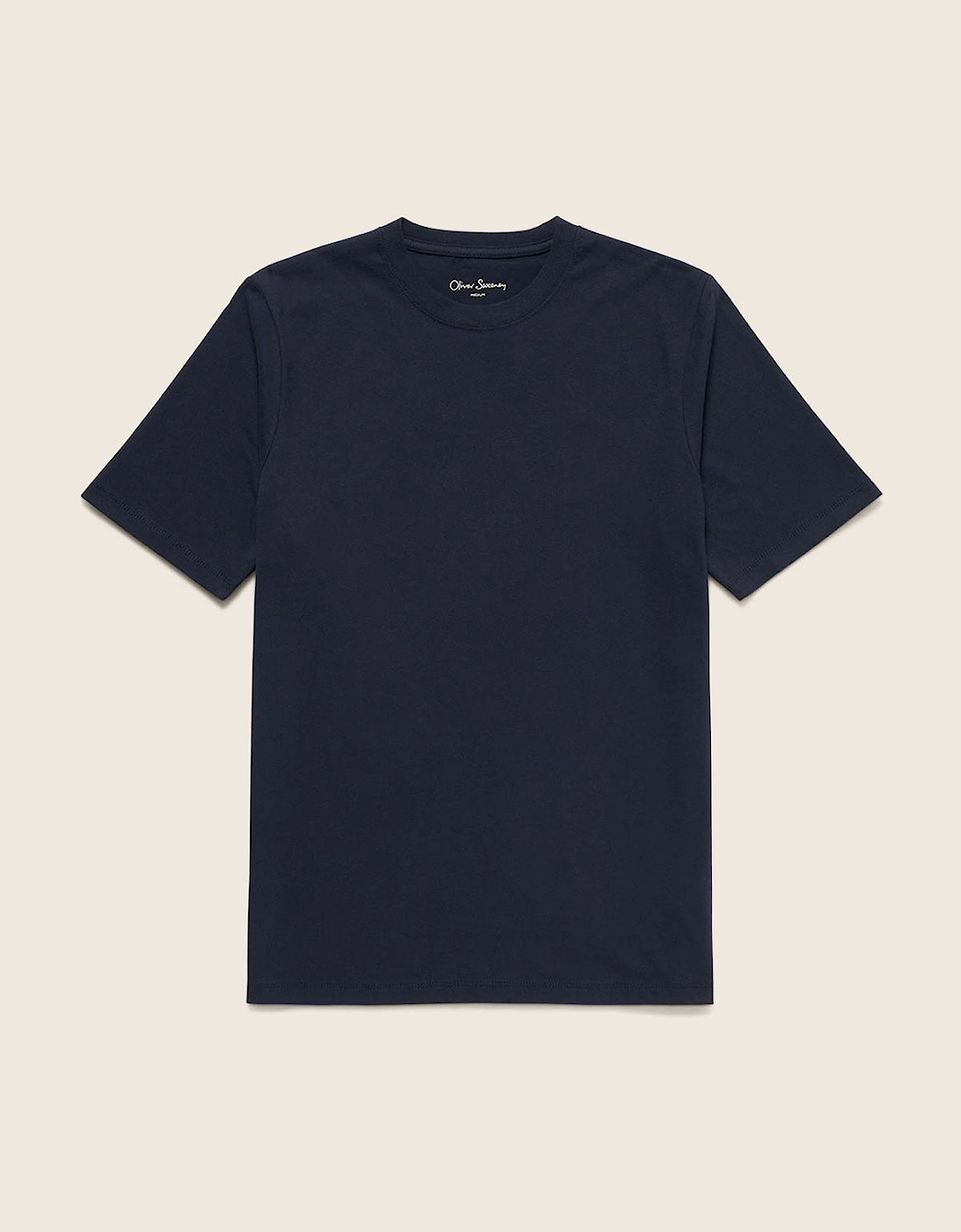 Oliver Sweeney Men's Oliver Sweeney Lightweight 170gsm Cotton Jersey T-Shirt - Black