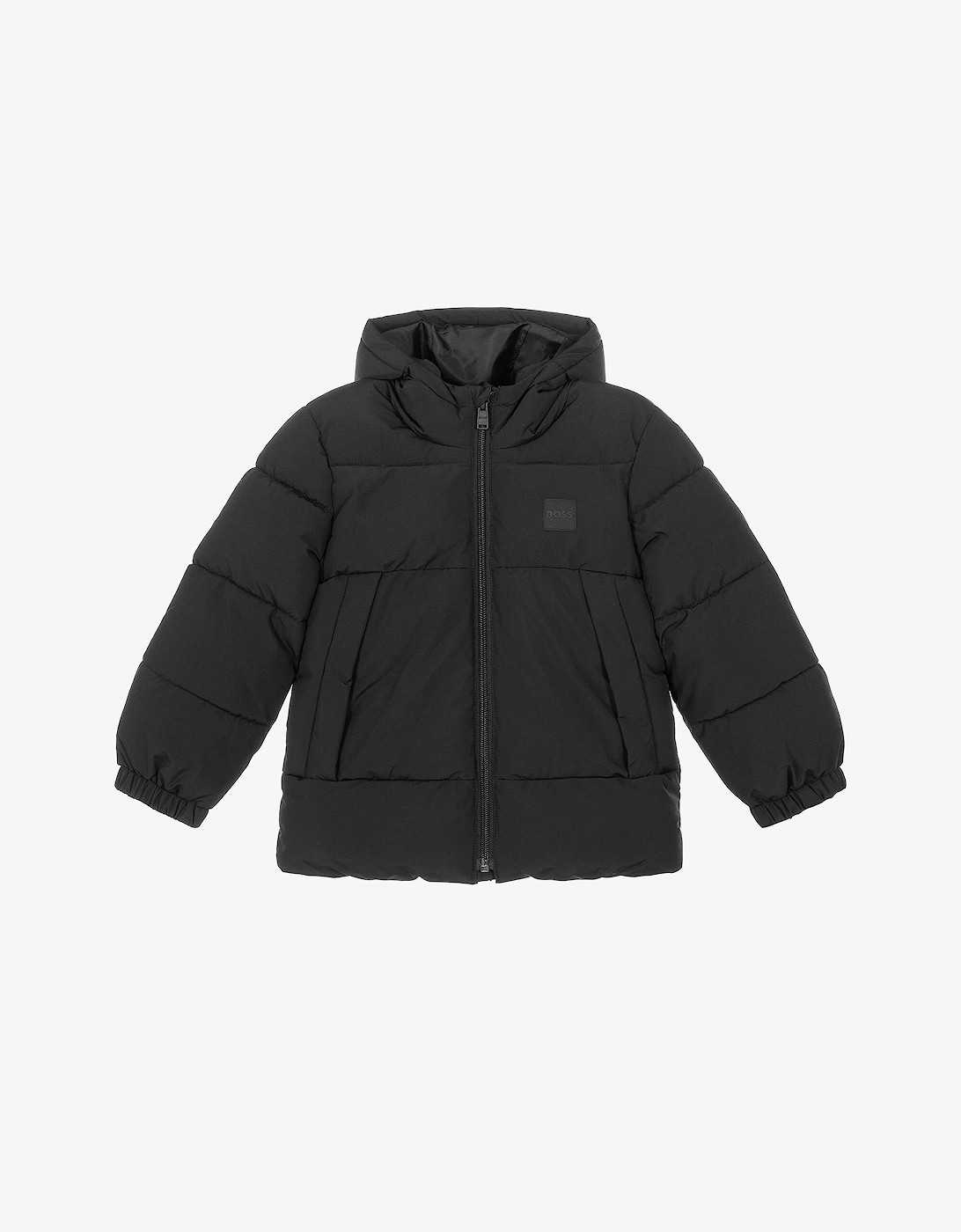 BOSS BOY BLACK PUFFER JACKET J53437