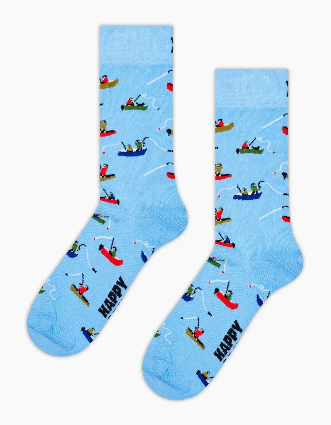 Fishing Boat Sock, Light Blue