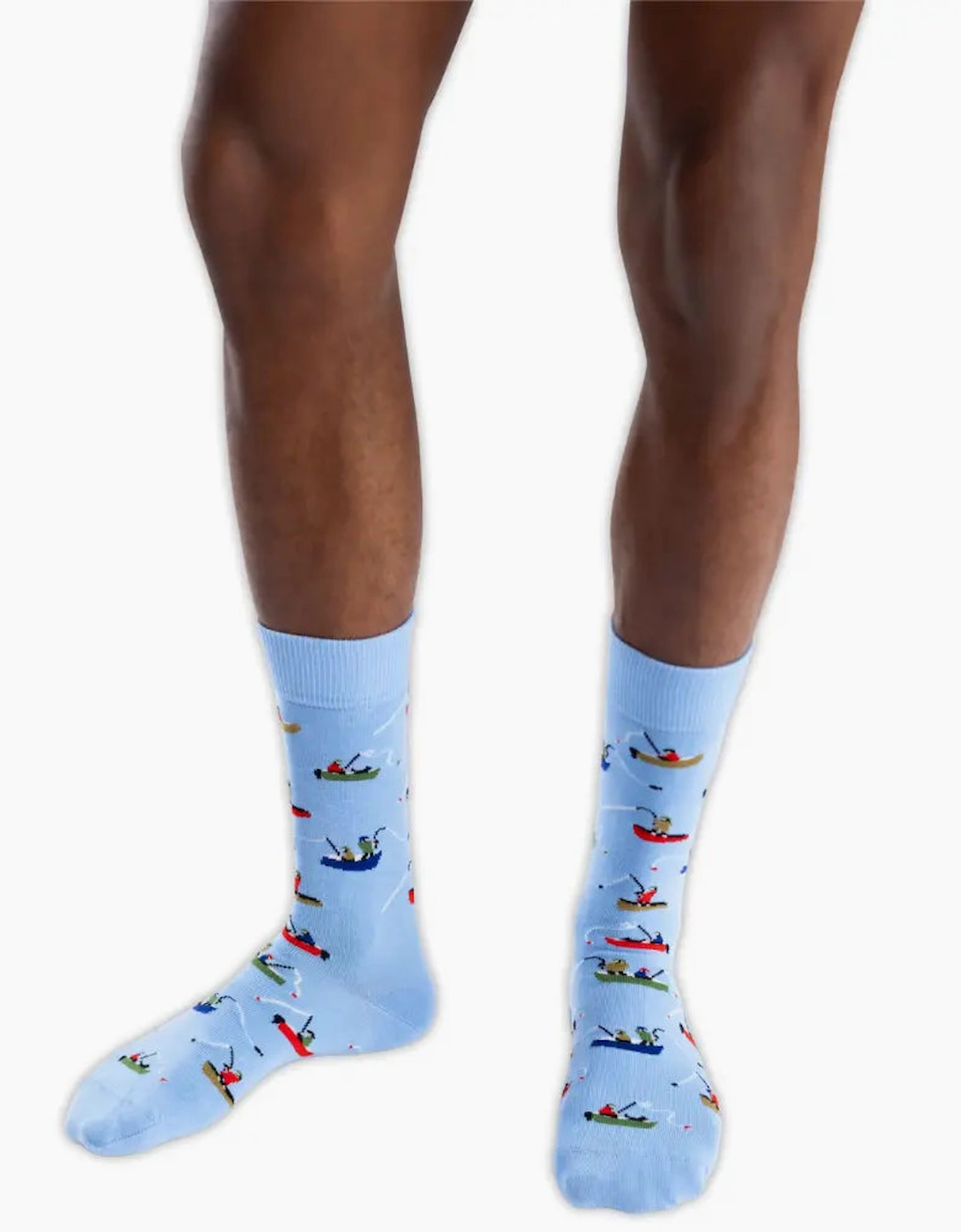 Fishing Boat Sock, Light Blue