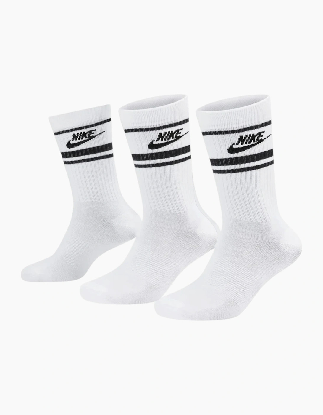 Nike DX5089 Mens Crew Socks 3 Pack Golf Sock