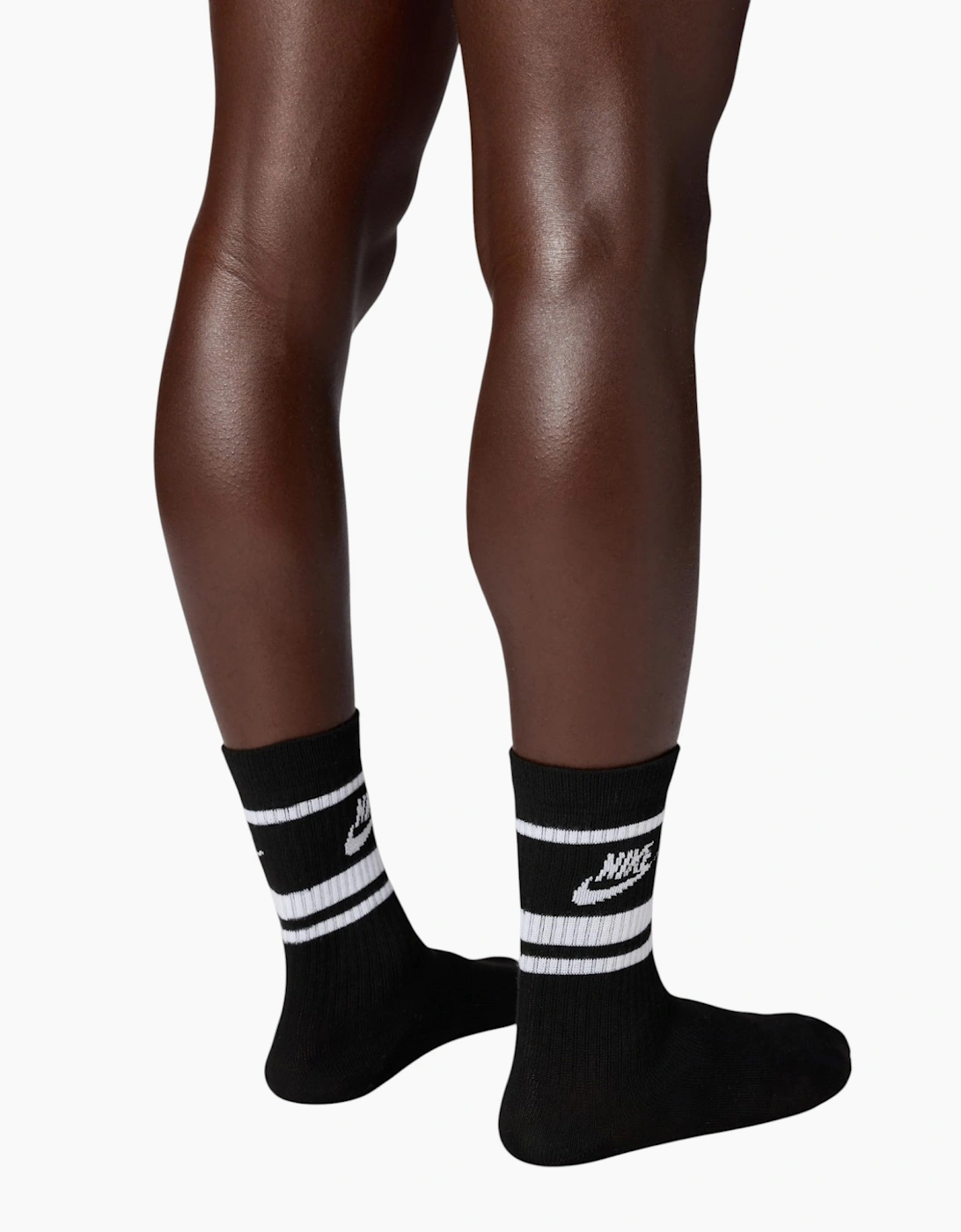 Nike DX5089 Mens Crew Socks 3 Pack Golf Sock