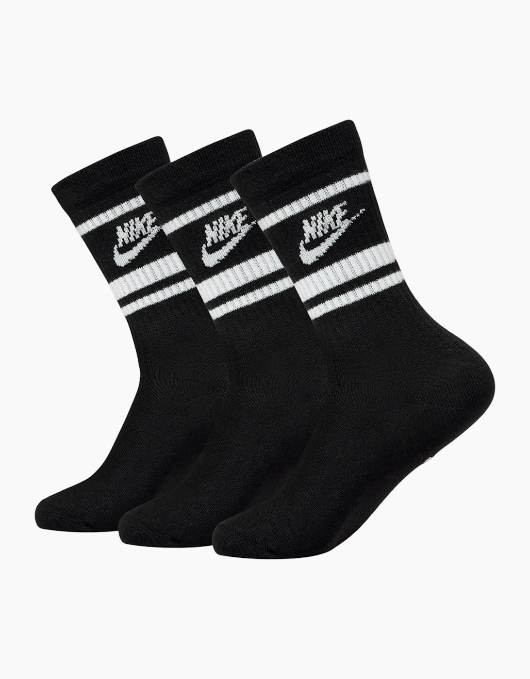 Nike DX5089 Mens Crew Socks 3 Pack Golf Sock