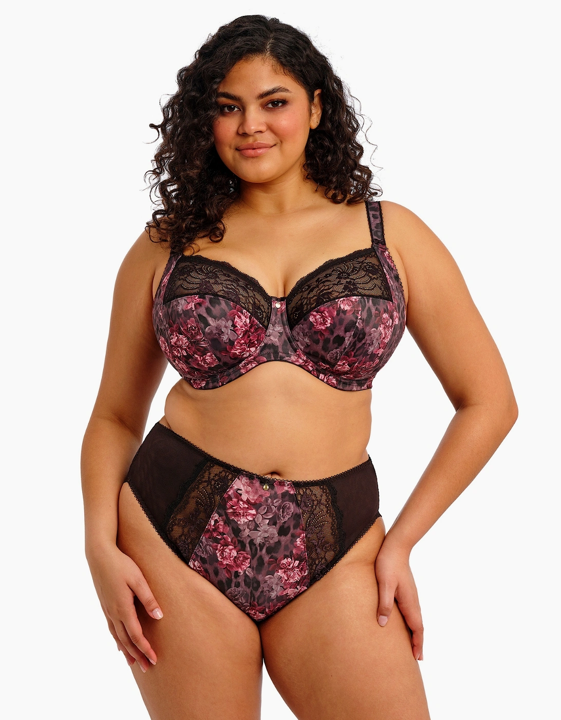 4118 Elomi Morgan High Leg Brief