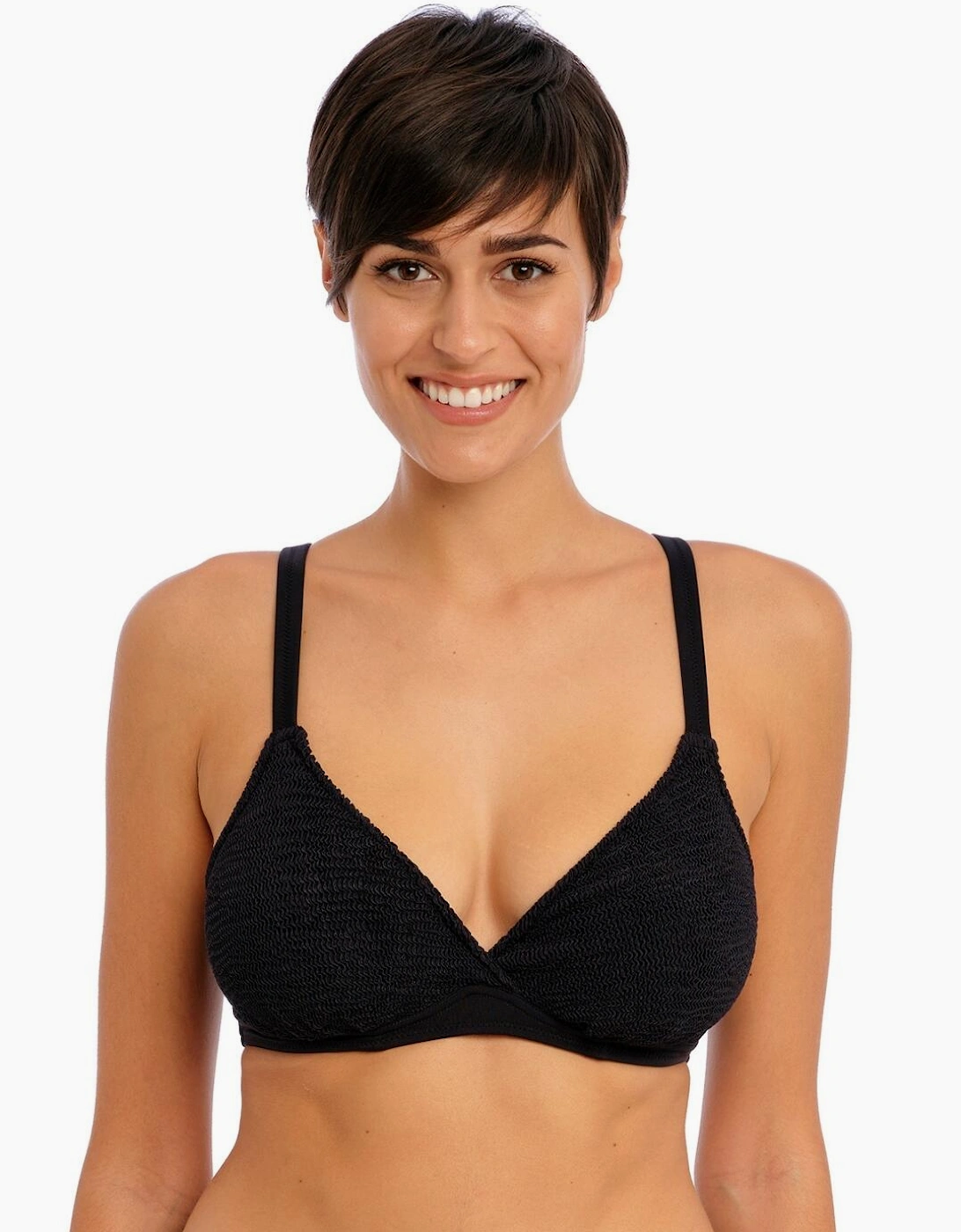 203802 Freya Ibiza Waves Plunge Bikini Top