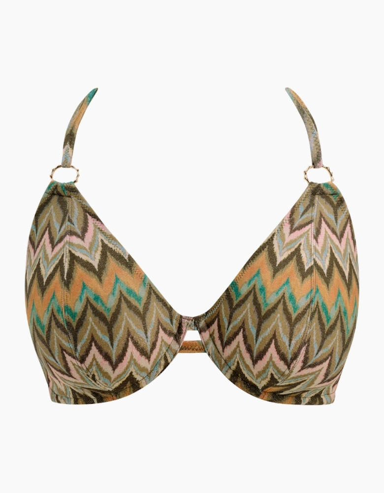 206104 Freya Arizona Wave Halter Bikini Top