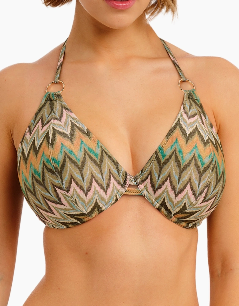 206104 Freya Arizona Wave Halter Bikini Top