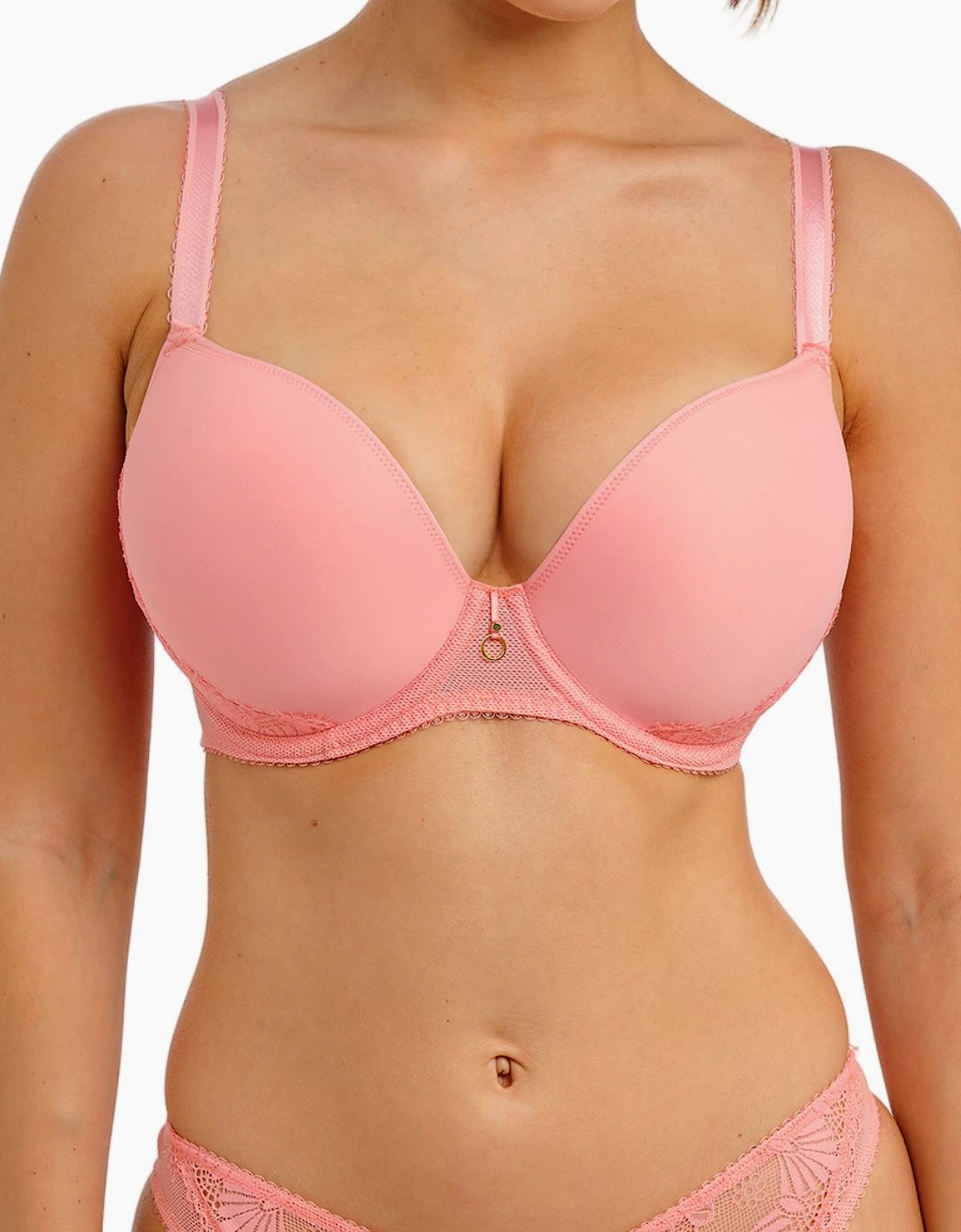 403131 Freya Fascinate Underwired Moulded Plunge T Shirt Bra