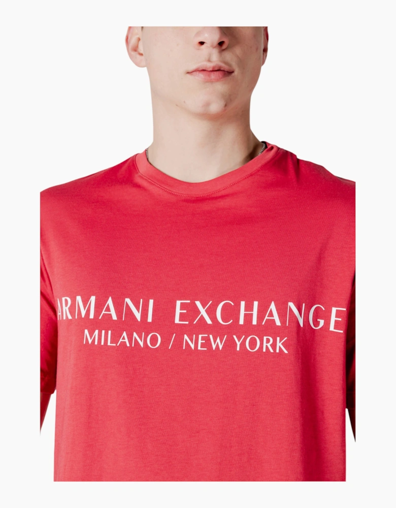 Armani Exchange Mens T Shirts Cotton Tee