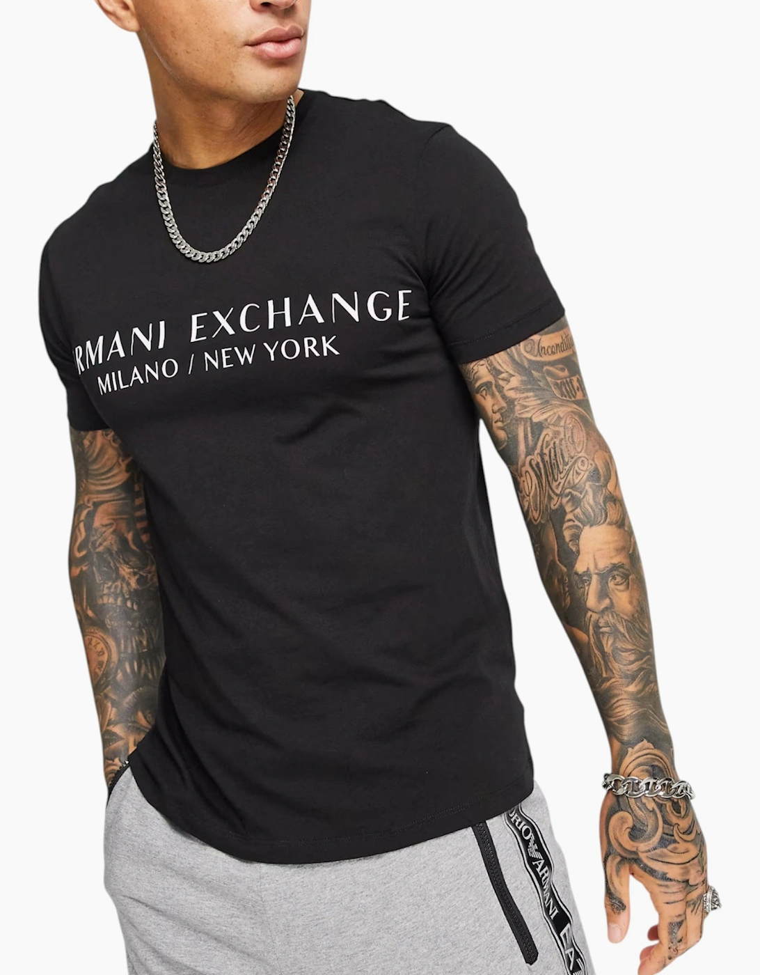 Armani Exchange Mens T Shirts Cotton Tee