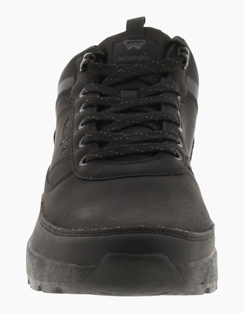 Wrangler Mens Smart Shoes Carver Lace Up black UK Size
