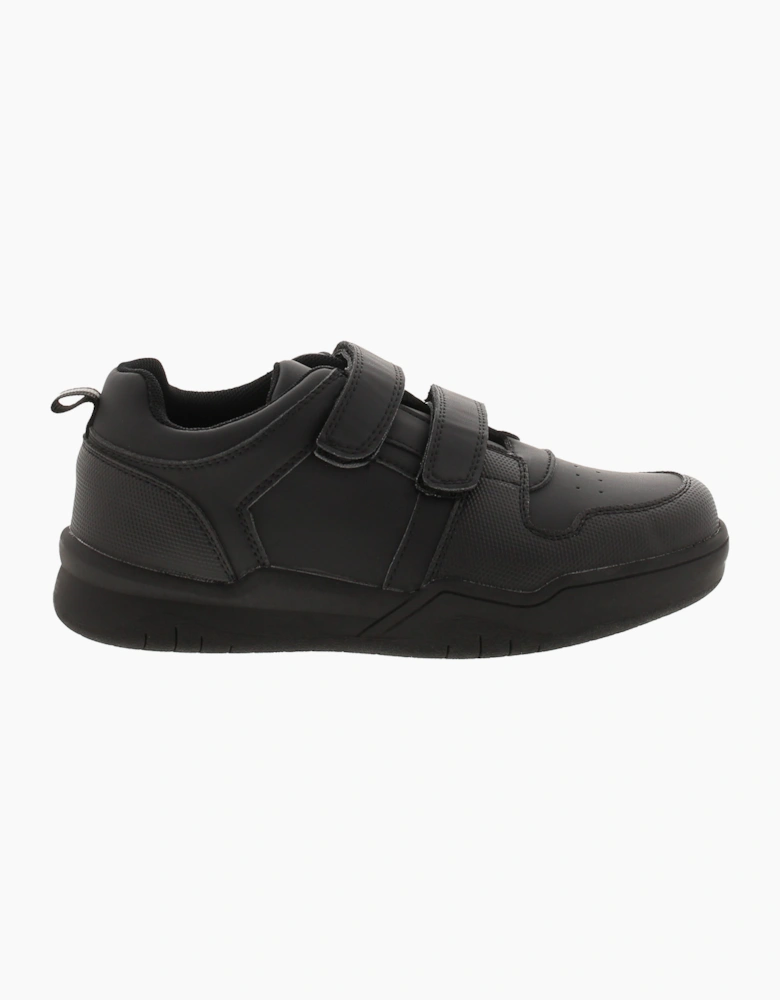 Rockstorm Boys Black School Shoes Trainers Rook black UK Size