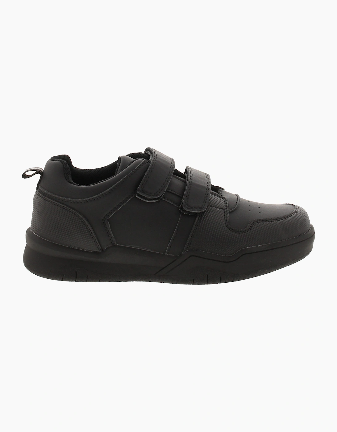 Rockstorm Boys Black School Shoes Trainers Rook black UK Size