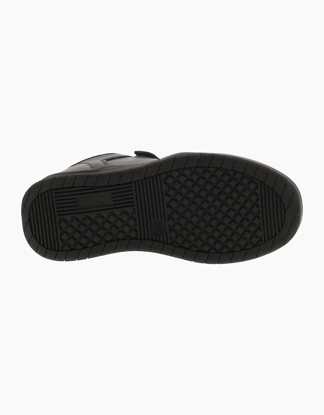Rockstorm Boys Black School Shoes Trainers Rook black UK Size