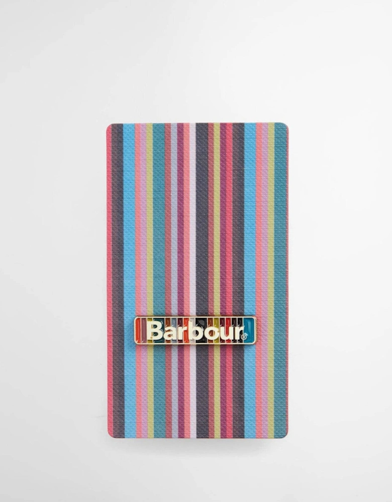 Barbour X Paul Smith Pin Badge A1-26 MI11 Stripe