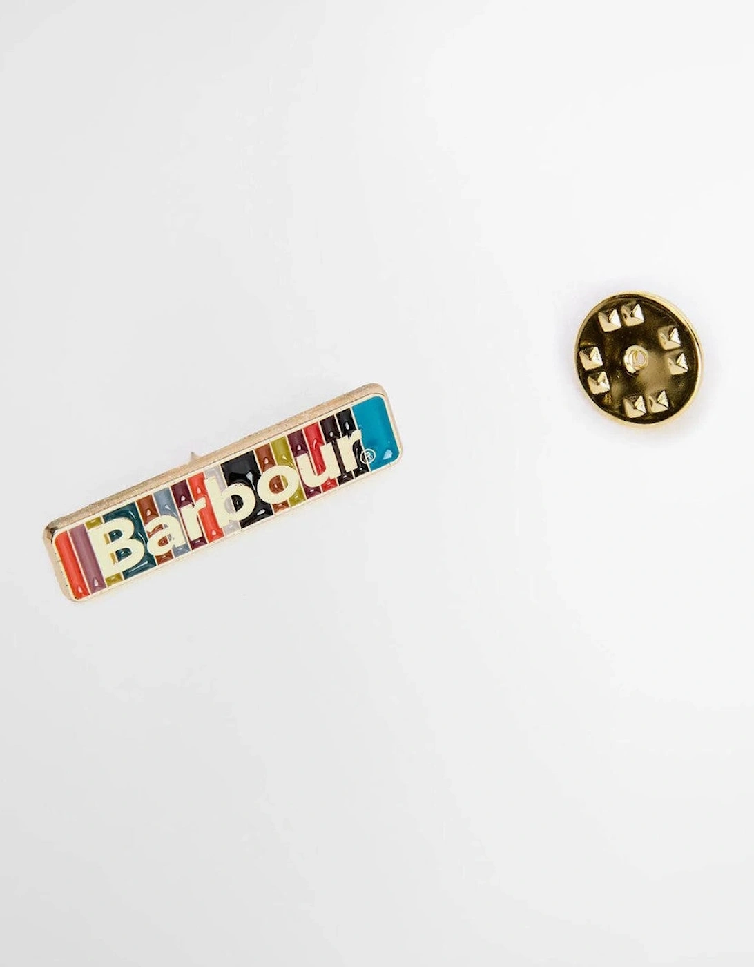 Barbour X Paul Smith Pin Badge A1-26 MI11 Stripe