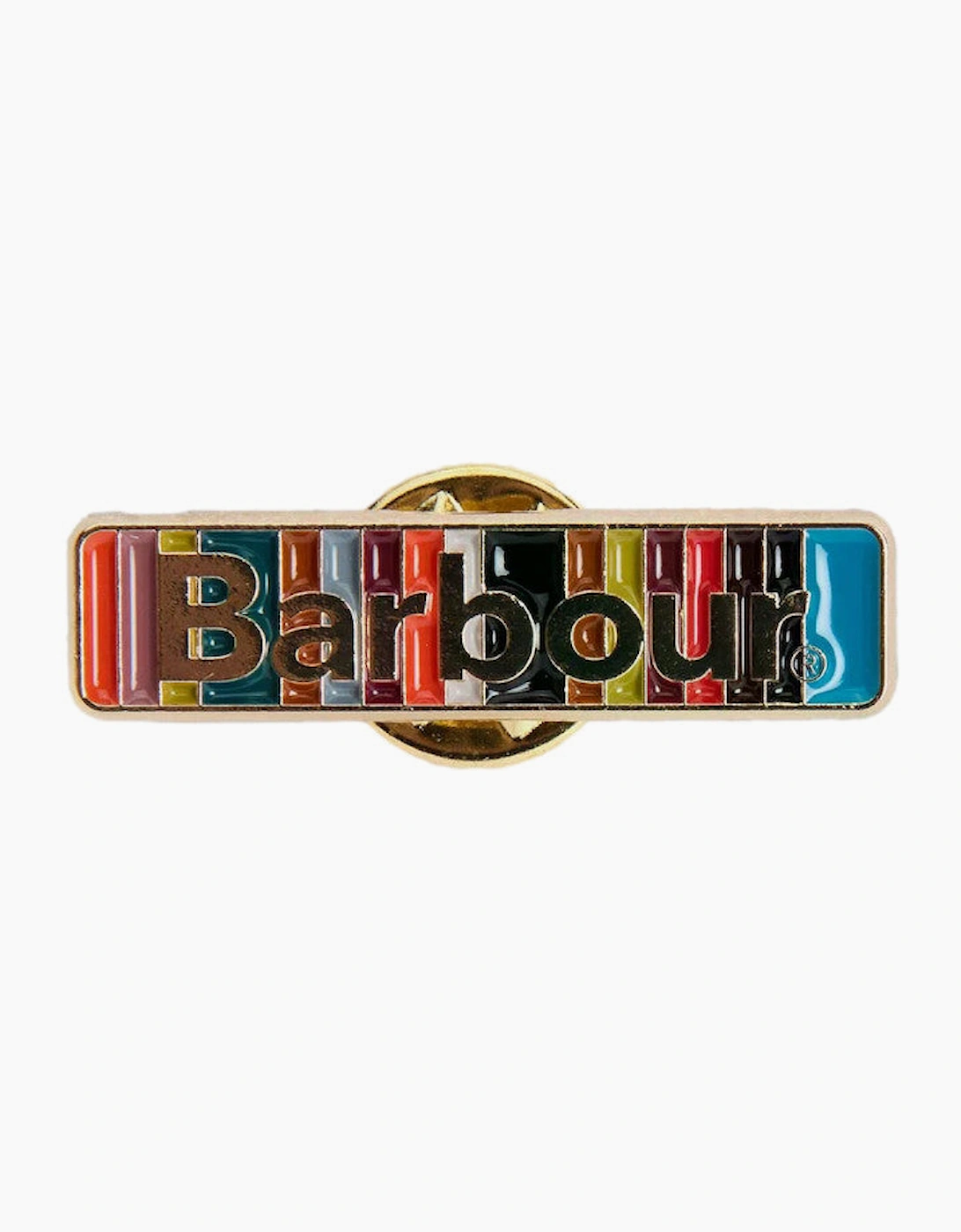 Barbour X Paul Smith Pin Badge A1-26 MI11 Stripe