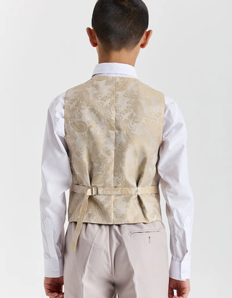 Paul Andrews/ Device Mayfair Kids 3 Piece Suit - Stone