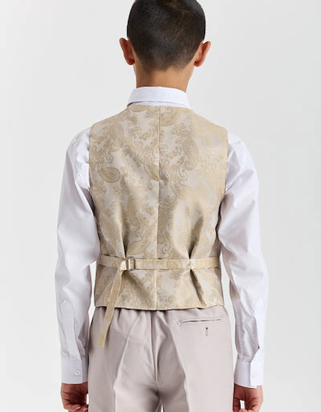 Paul Andrews/ Device Mayfair Kids 3 Piece Suit - Stone