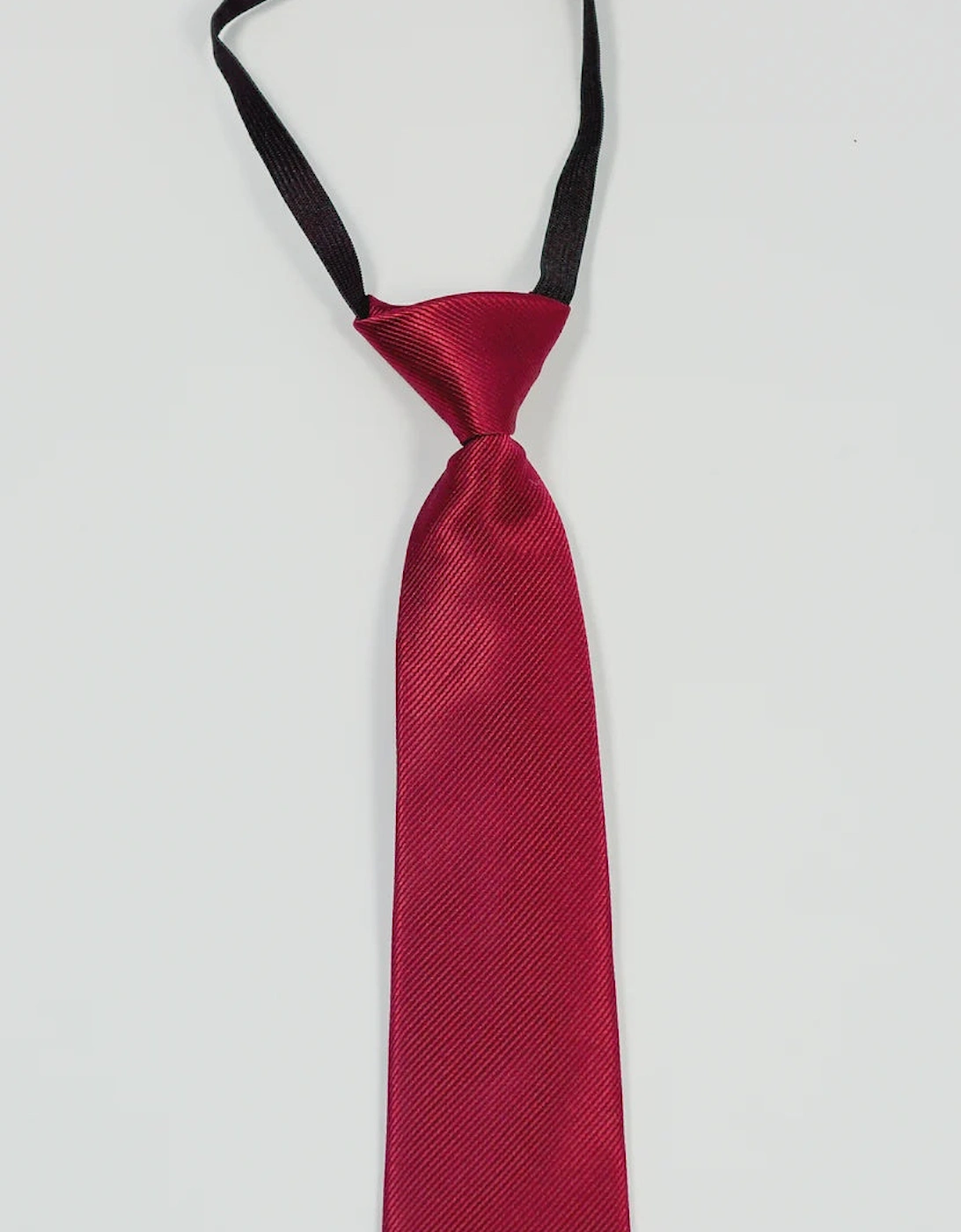 Charles Grey Kids Tie - Burgundy