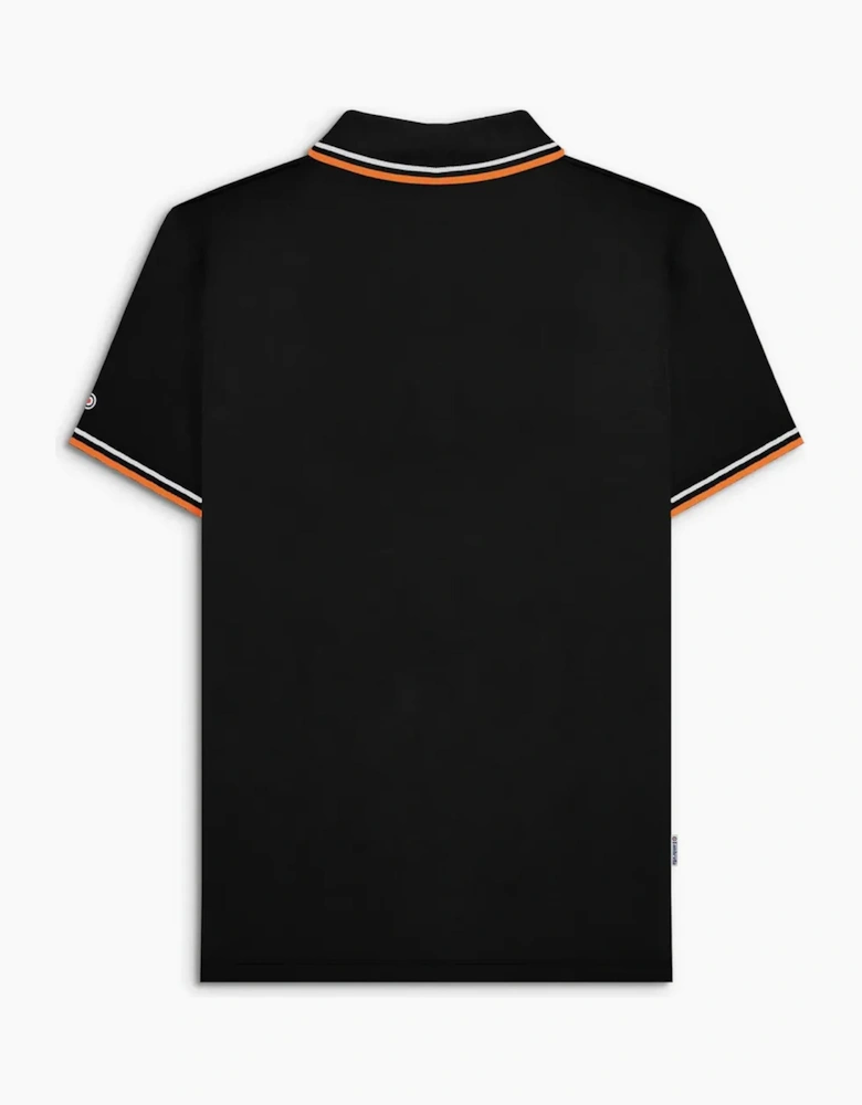 Lambretta Mens Twin Tipped Retro Polo Shirt