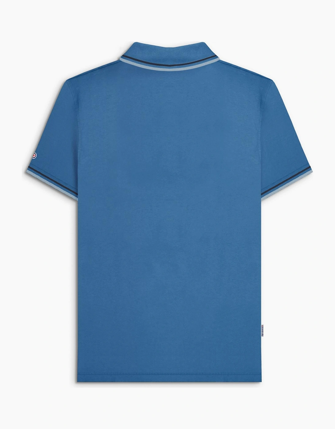 Lambretta Mens Twin Tipped Retro Polo Shirt