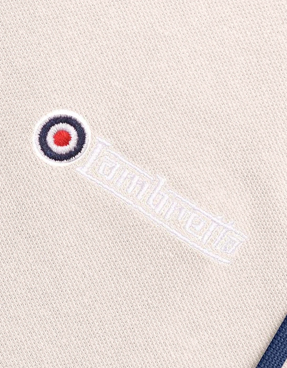 Lambretta Mens Twin Tipped Retro Polo Shirt