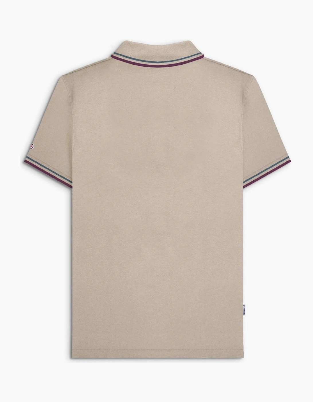 Lambretta Mens Twin Tipped Retro Polo Shirt