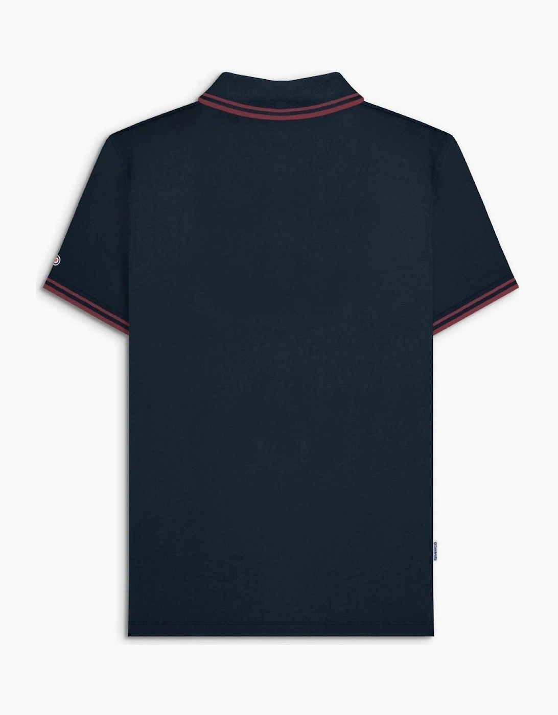 Lambretta Mens Twin Tipped Retro Polo Shirt