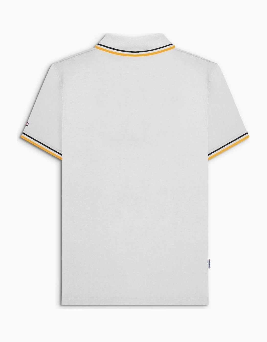 Lambretta Mens Twin Tipped Retro Polo Shirt
