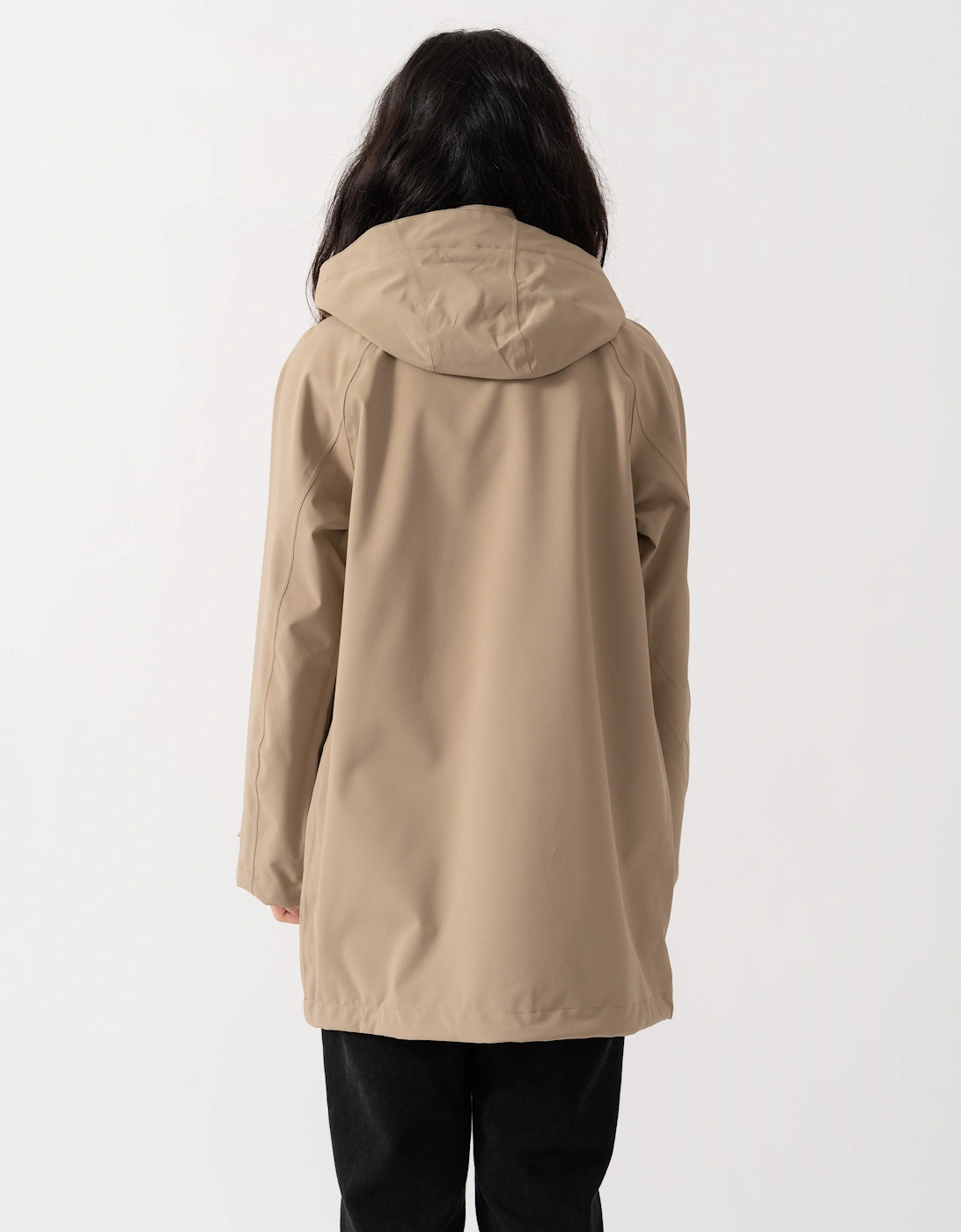 Ilse Jacobsen Gentle Rain Womens Raglan Raincoat - Greige 105
