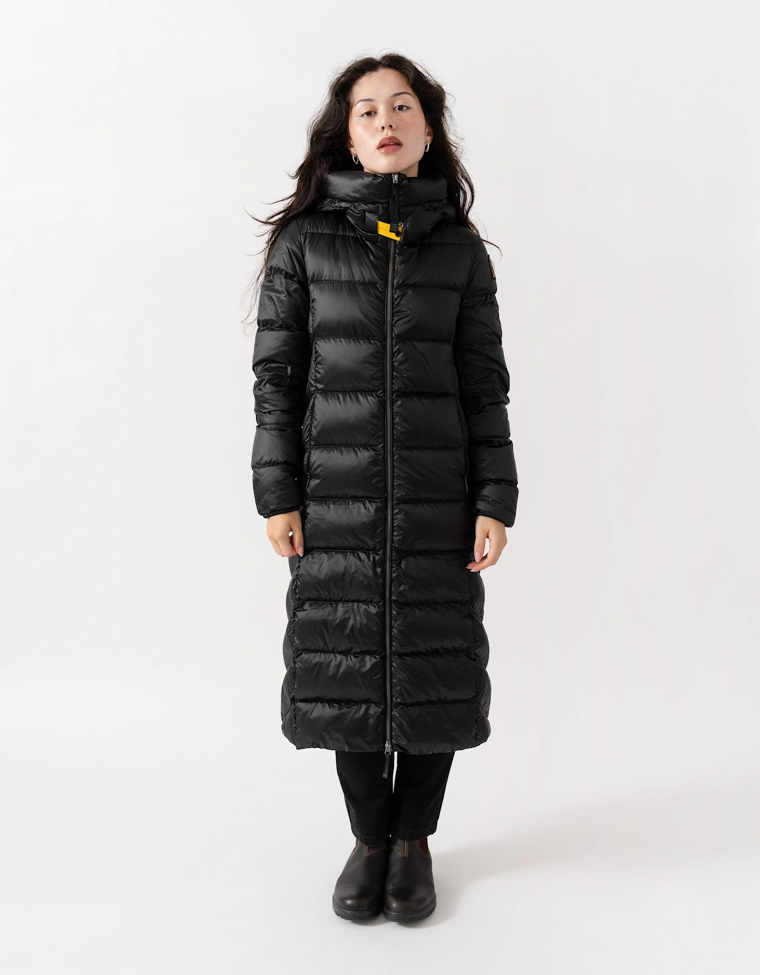 Parajumpers Leah Womens Hooded Down Coat - Black 541