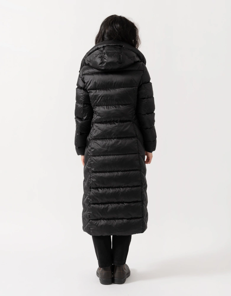 Parajumpers Leah Womens Hooded Down Coat - Black 541