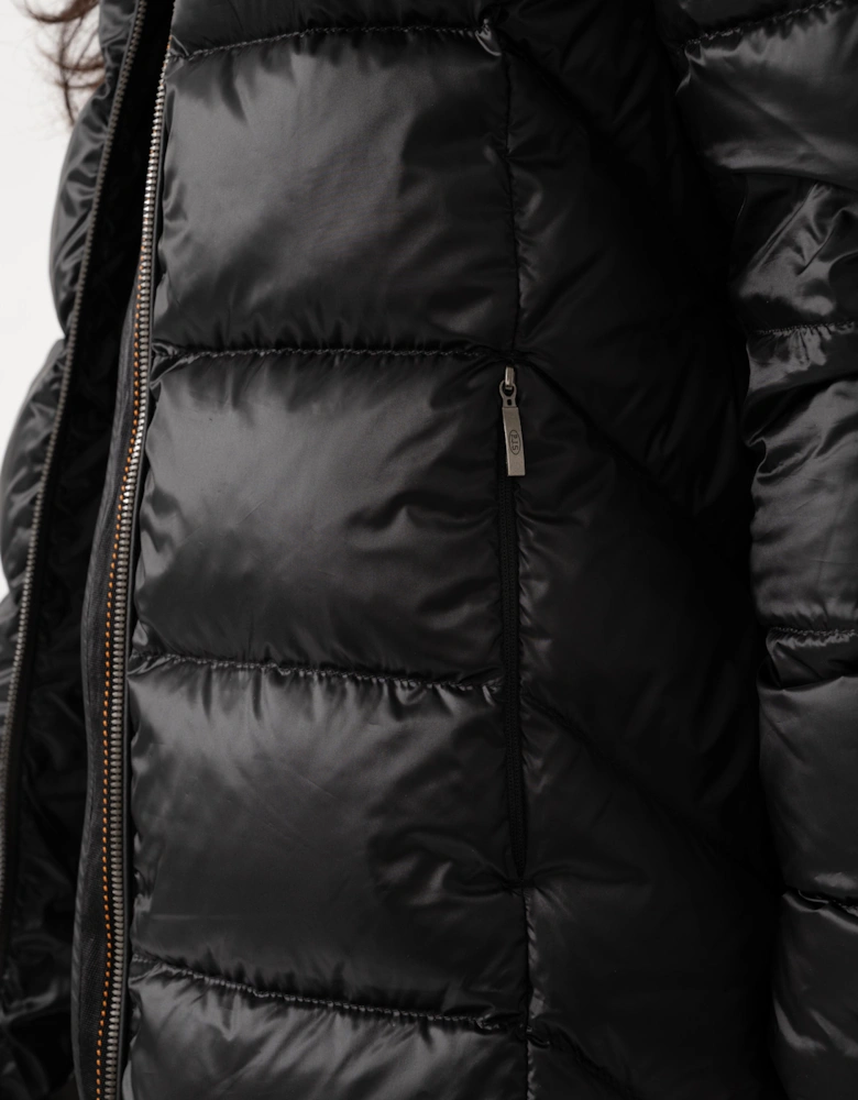 Parajumpers Leah Womens Hooded Down Coat - Black 541