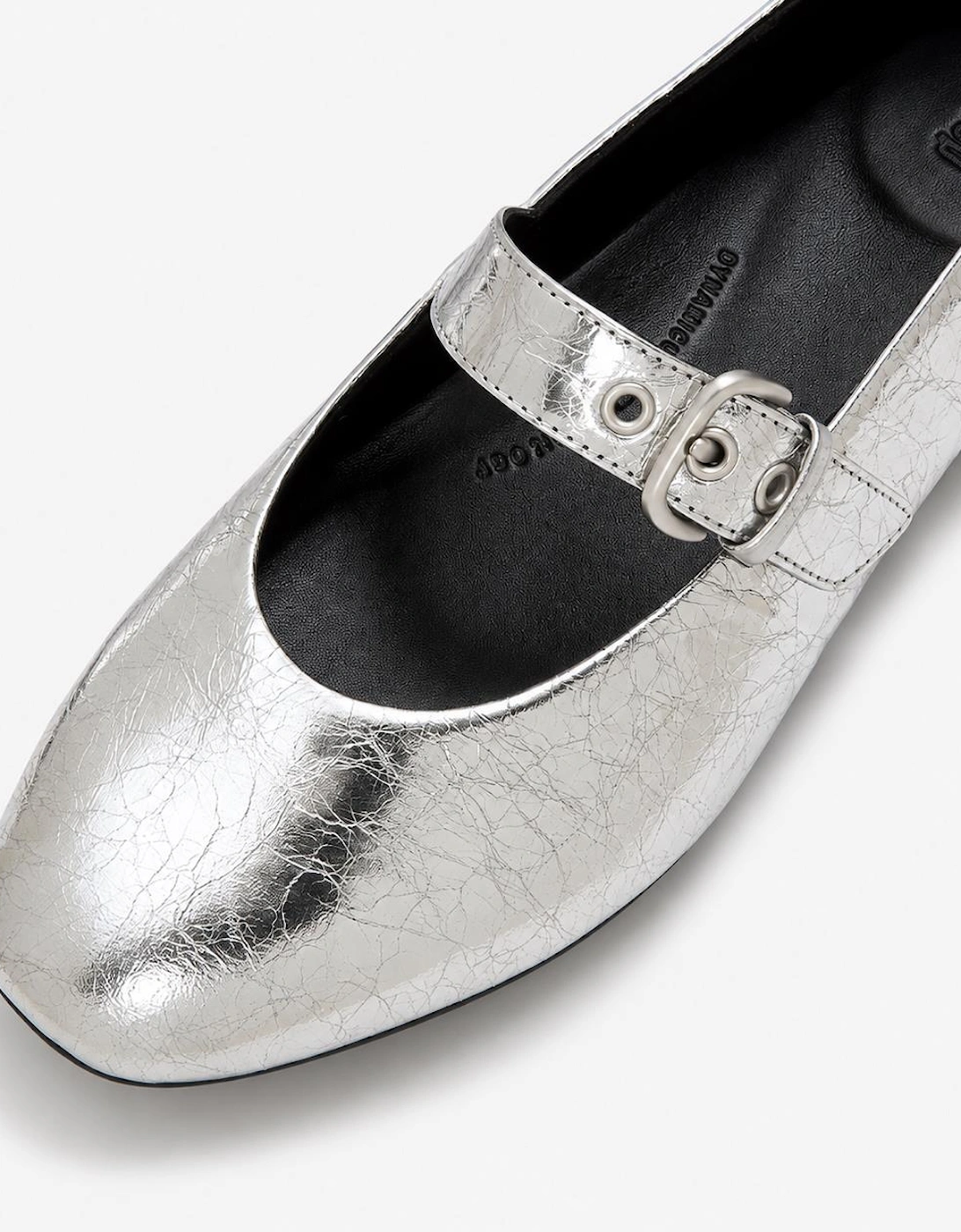 FitFlop DELICATO METALLIC Womens Mary Jane Silver