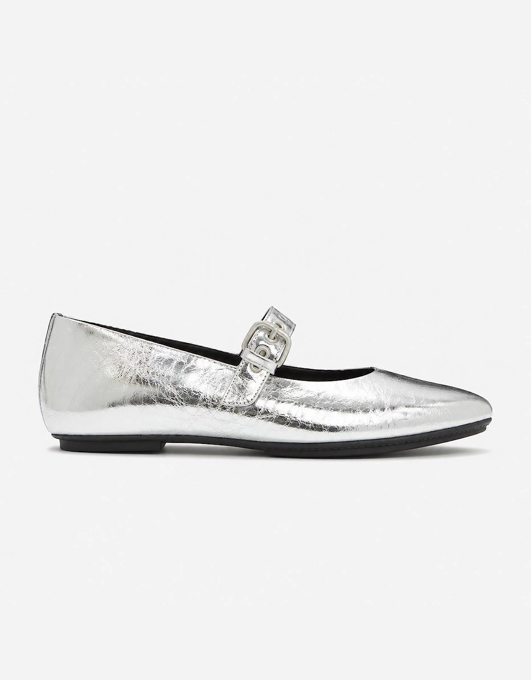FitFlop DELICATO METALLIC Womens Mary Jane Silver