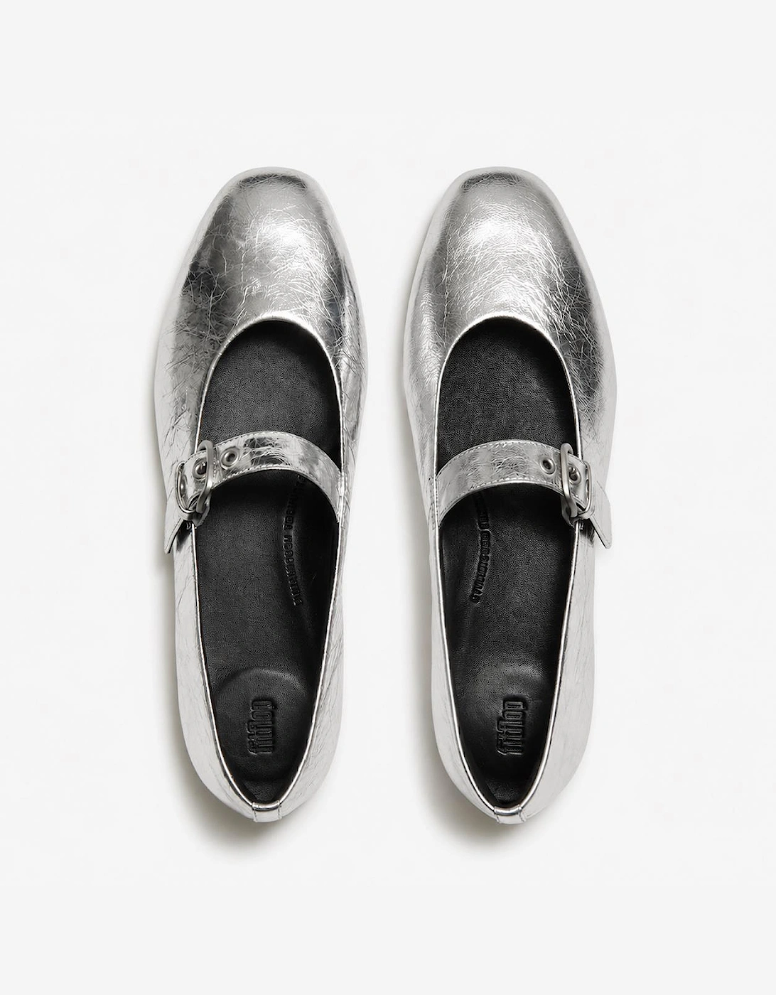 FitFlop DELICATO METALLIC Womens Mary Jane Silver