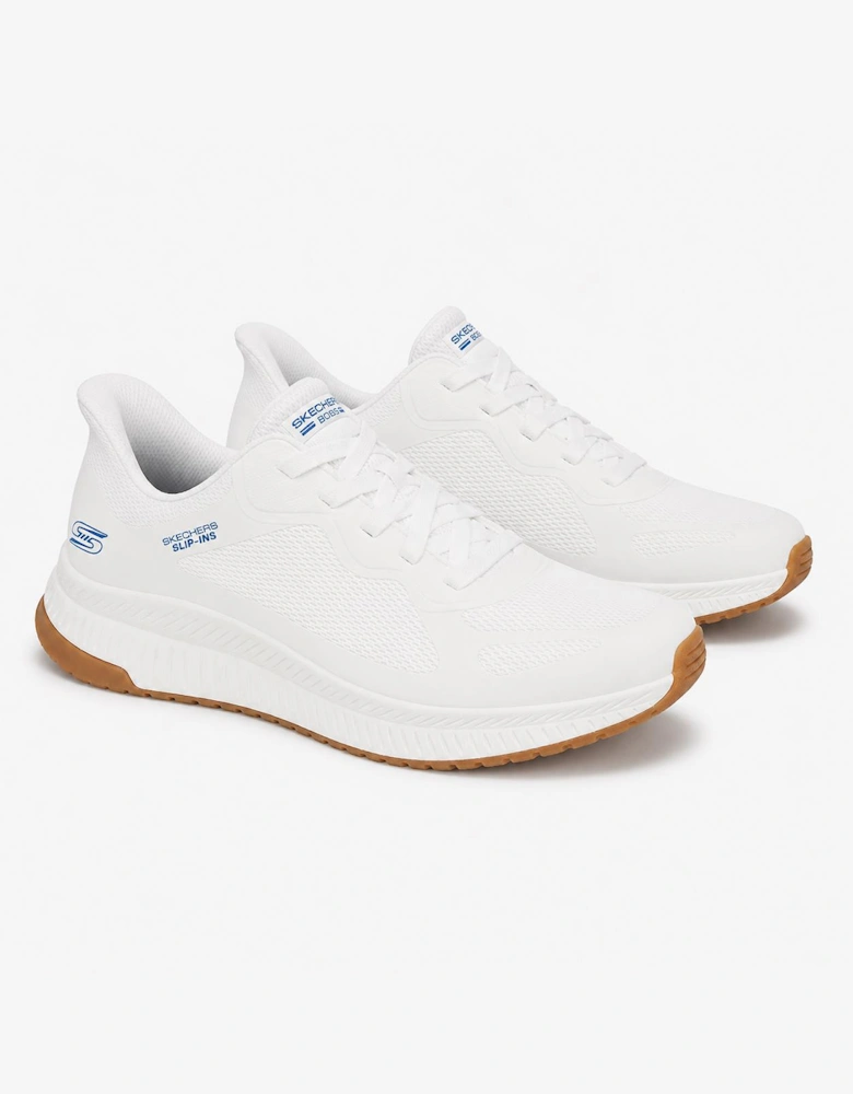 Skechers BOBS SPORT SQUAD CHAOS 4 Mens Casual Trainers White