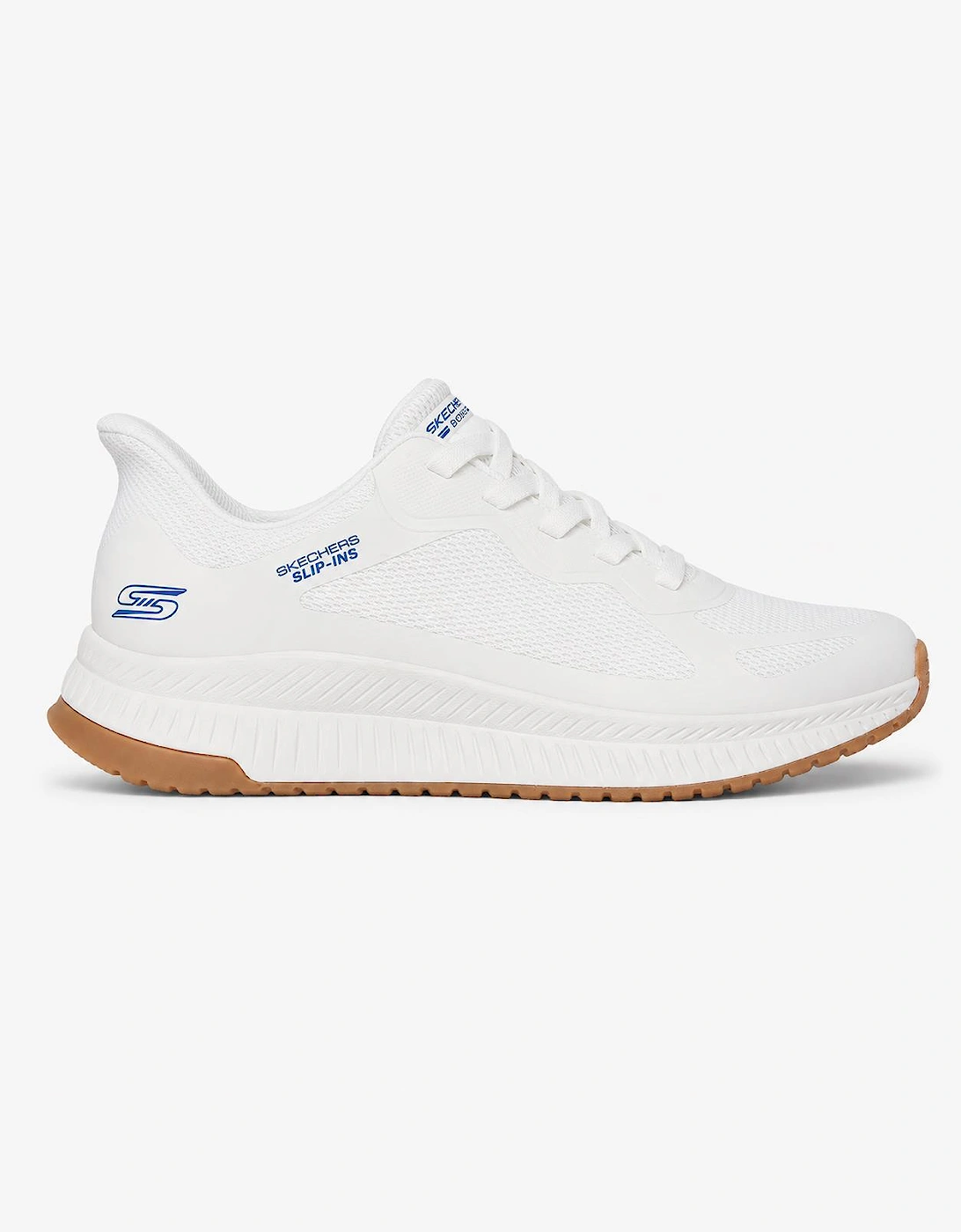 Skechers BOBS SPORT SQUAD CHAOS 4 Mens Casual Trainers White