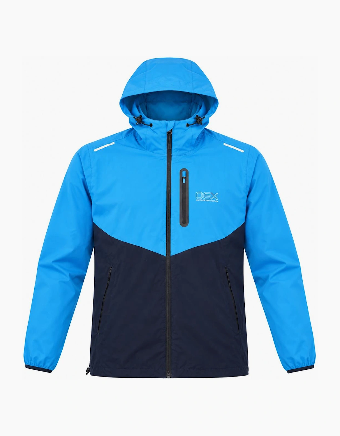 OEX Fell 2.0 Track Top Jacket Navy/Azure