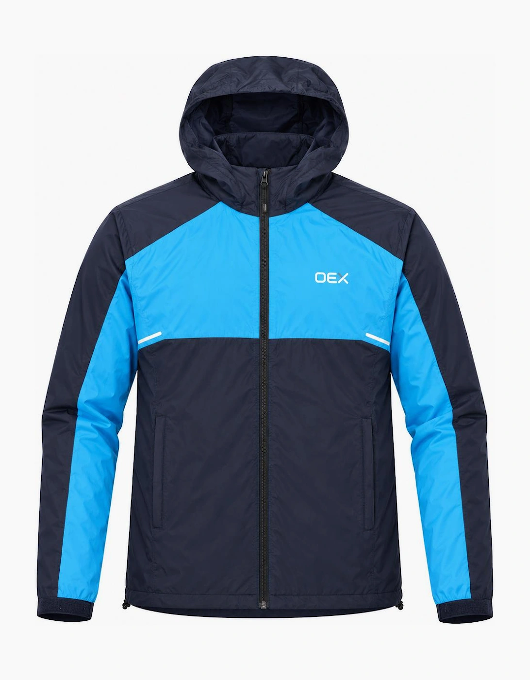 OEX Grampian Windrunner Jacket Navy/Azure