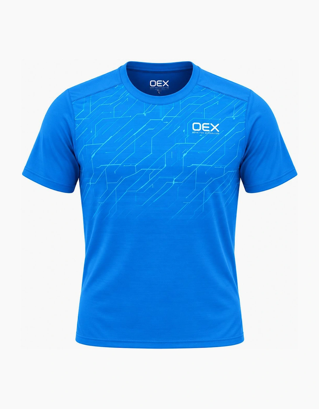 OEX Helmer T-Shirt Azure