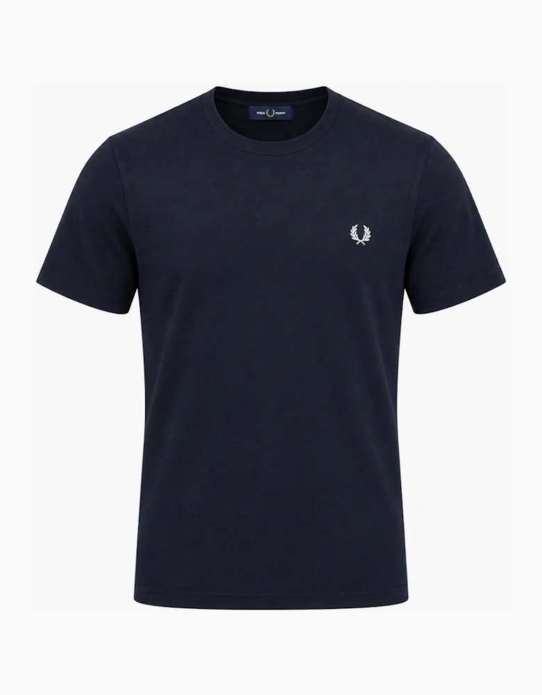 Fred Perry Ringer T-Shirt Navy