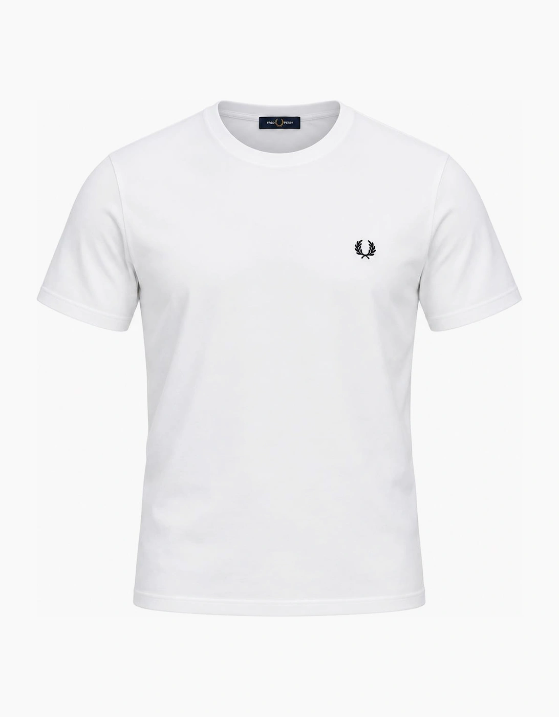 Fred Perry Ringer T-Shirt White