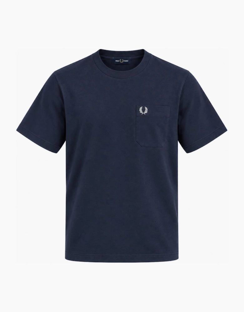 Fred Perry Relaxed Pocket T-Shirt Dark Airforce