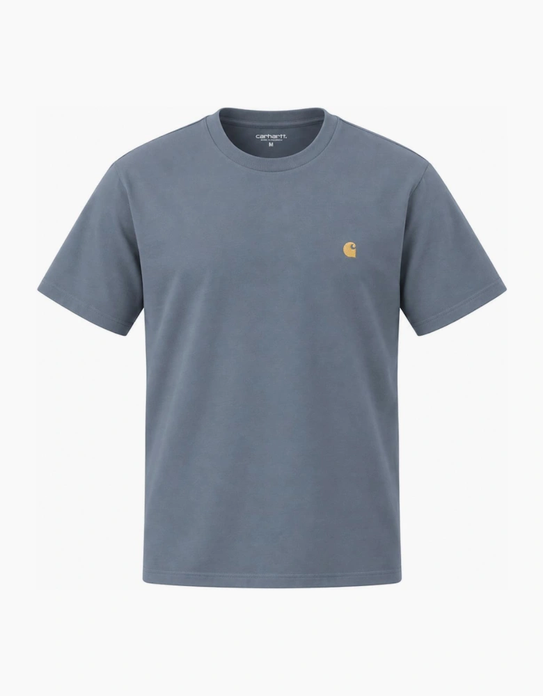 Carhartt WIP S/S Chase T-Shirt Icesheet/Gold