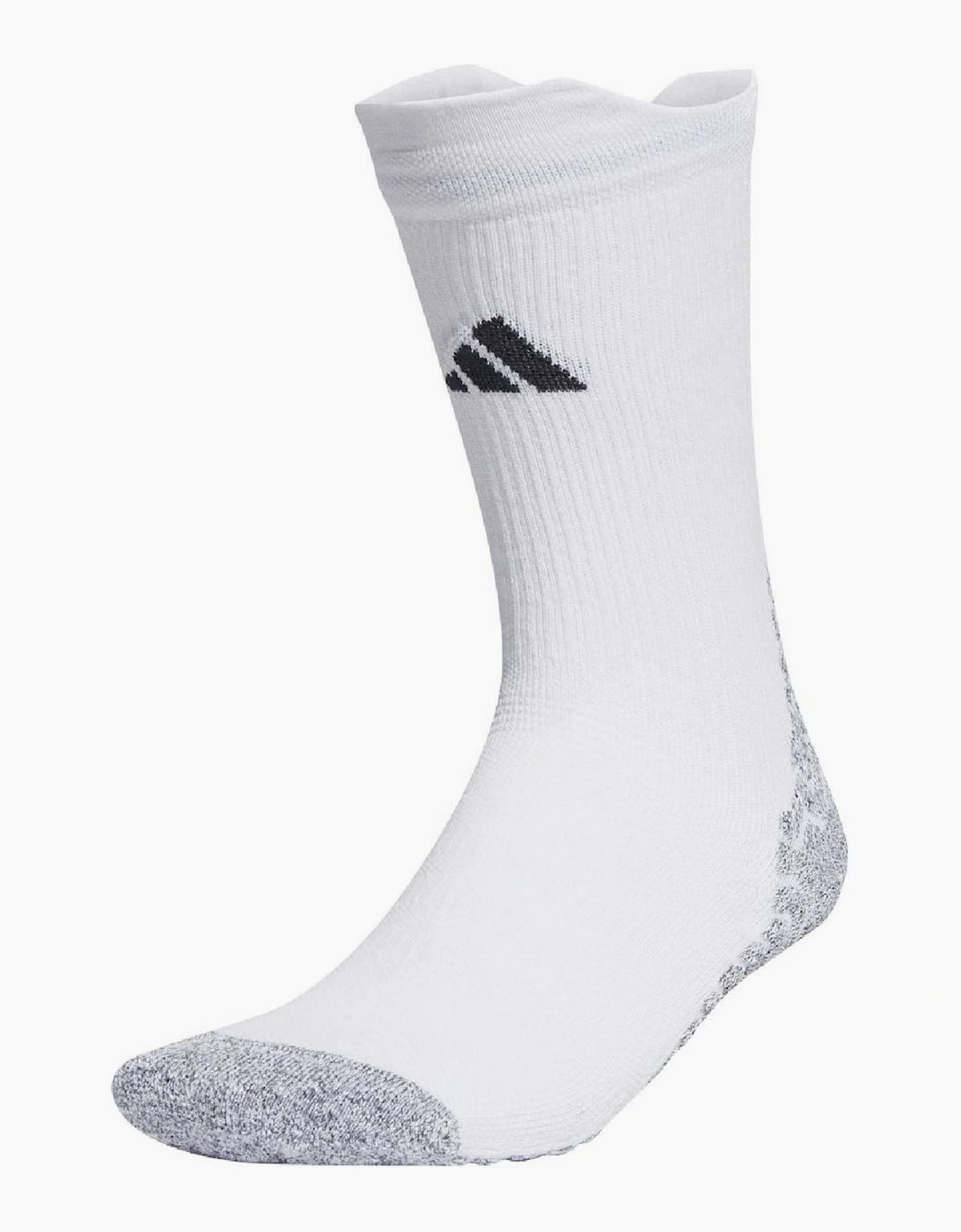 Football Grip Knitted Crew Cushioned Socks