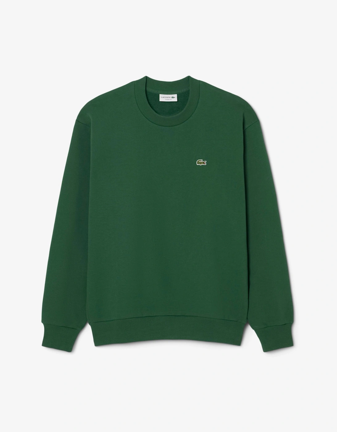 Lacoste Fleece Mens Classic Fit Sweater - Pine Green 132